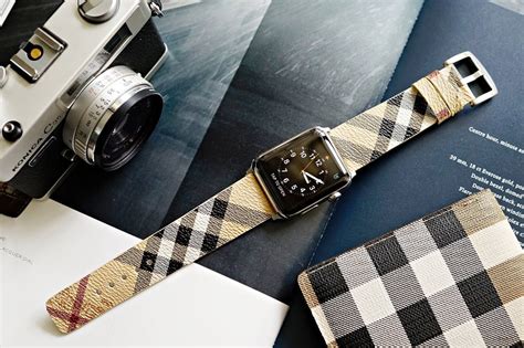 burberry apple watch band|Burberry watch band men.